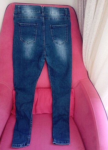 Tayt esnekliğinde kot pantolon - Görsel 2