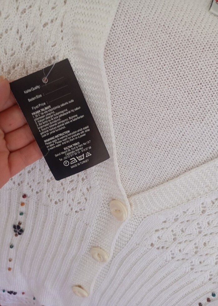 Örme triko hırka kazak - Görsel 5