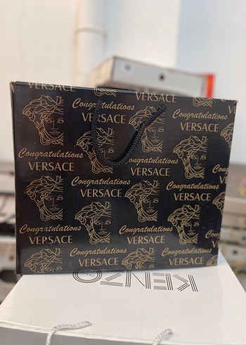 Versace Turkuaz Medusa Havlu Seti | Gardrops