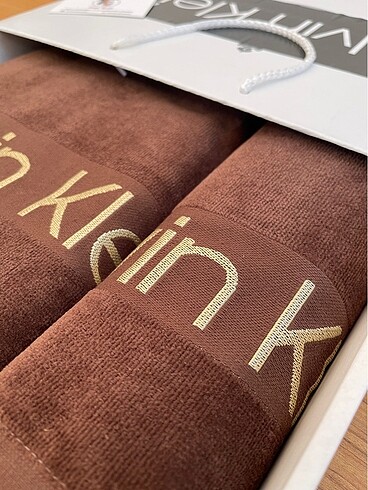 Calvin Klein Havlu takımı