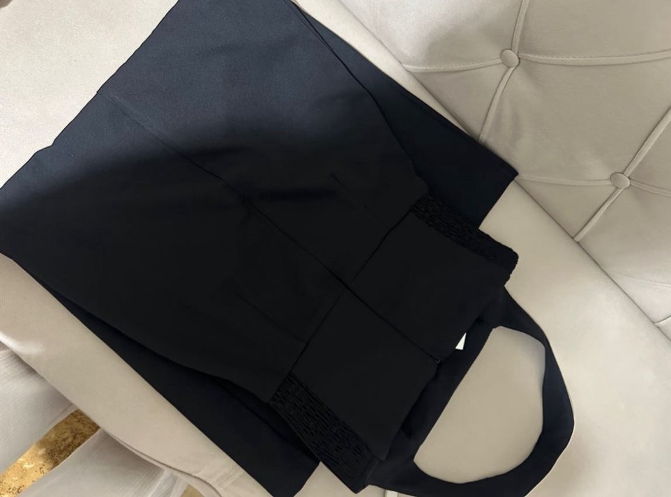 Siyah Uzun Elbise - Görsel 5