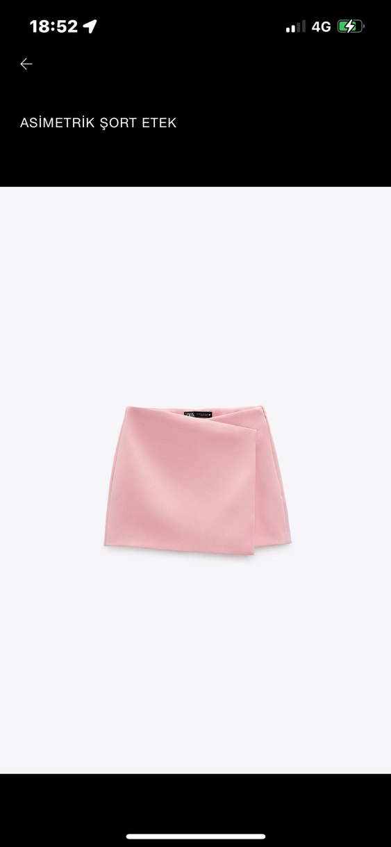Zara şort etek - Görsel 5