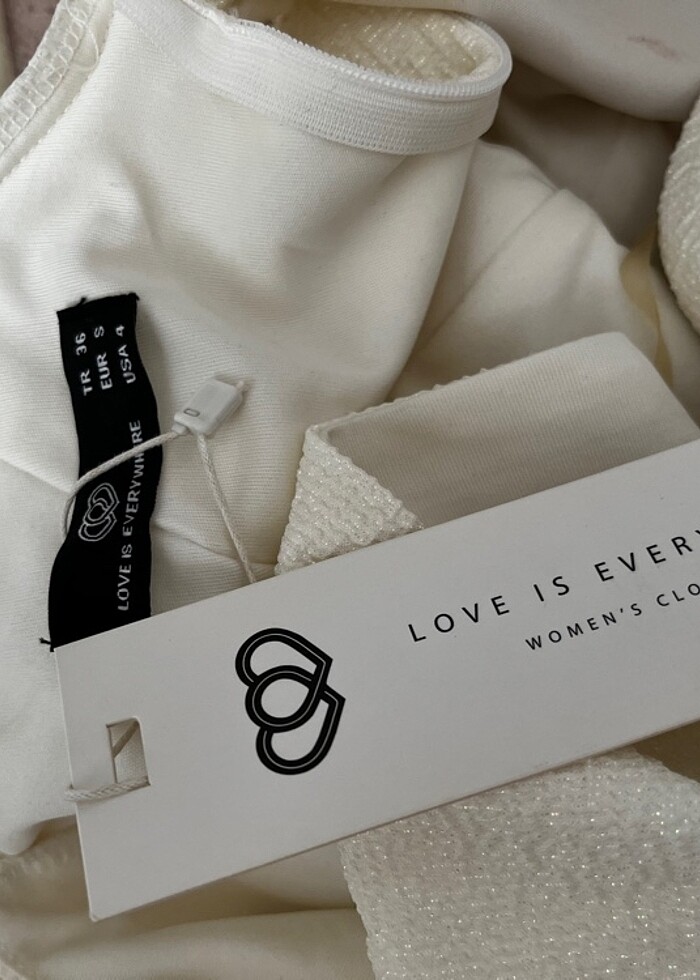 Beyaz elbise - Görsel 5