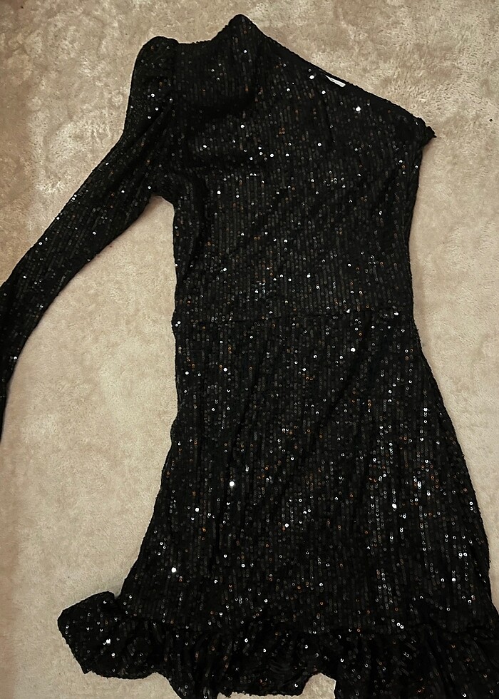 Taşlı elbise - Görsel 3