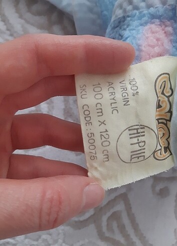 2li Bebek battaniye - Görsel 3