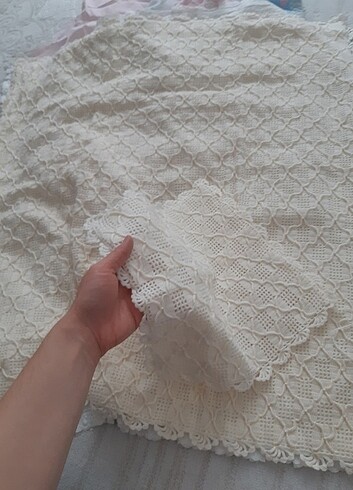 El işi bebek battaniye ve yastık takımı  - Görsel 7