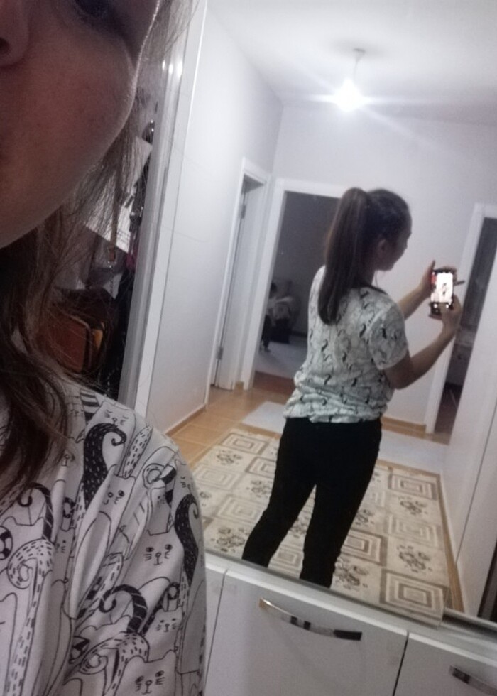 Siyah kot pantolon  - Görsel 5