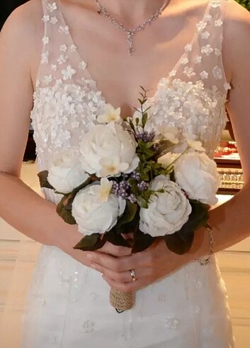 Özel dikim balık gelinlik - Görsel 4