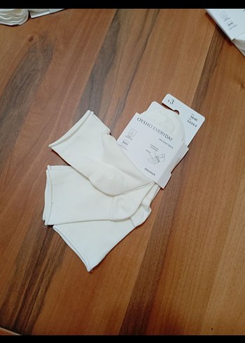 oysho kafın Çorabı 3'lü Pamuk - Görsel 2