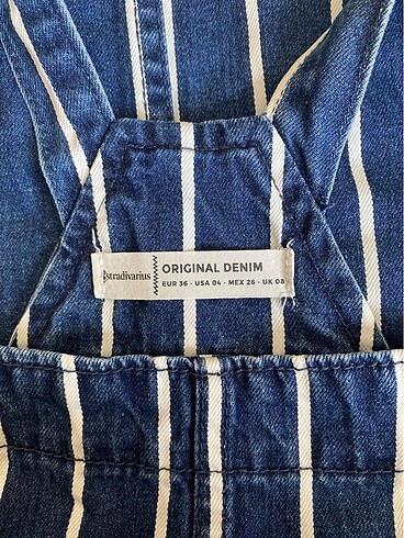 s Beden lacivert Renk Stradivarius jean elbise