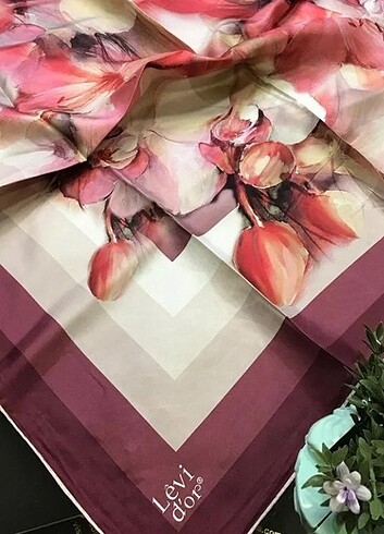 Levidor Twill Hakiki İpek Eşarp