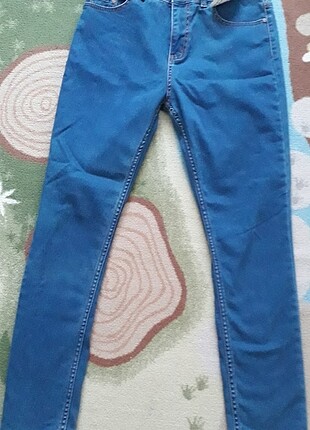 Yüksek Bel Kot pantalon 