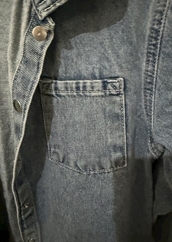 LCW kız çocuk kot gömlek - Görsel 4