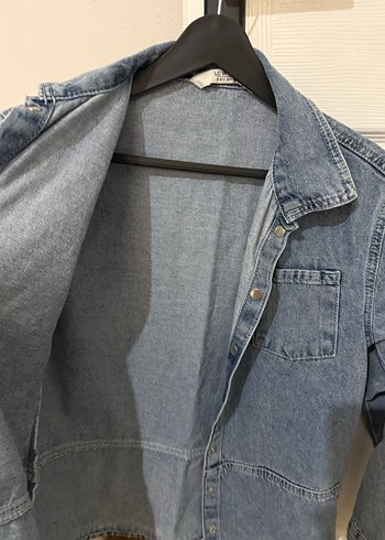 LCW kız çocuk kot gömlek - Görsel 8