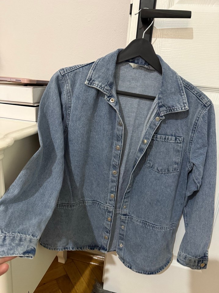 LCW kız çocuk kot gömlek - Görsel 2