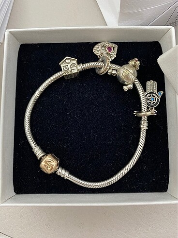 Pandora bileklik rose gold