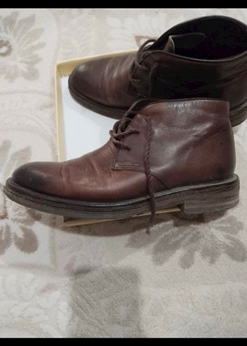 Kahverengi Deri Erkek Bot - Görsel 3