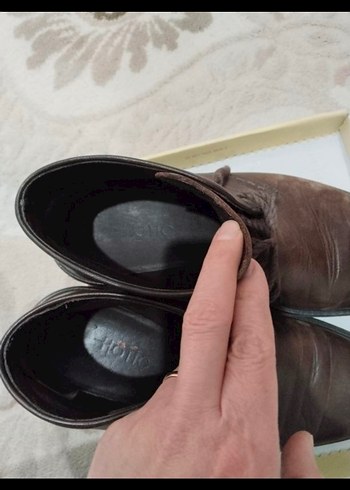 Kahverengi Deri Erkek Bot - Görsel 2