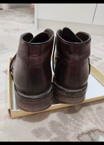 Kahverengi Deri Erkek Bot - Görsel 4