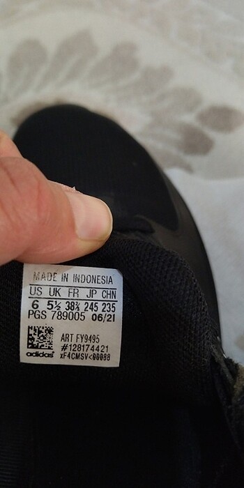 38.5 Beden siyah Renk #Adidas runfalcon #spor #ayakkabısı