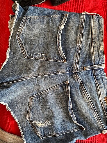 xs Beden mavi jeans şort