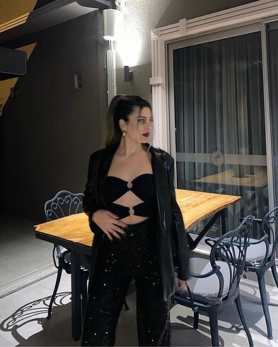 Diğer payetli pantolon