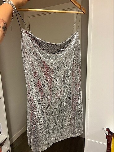 Bershka bershka pullu elbise