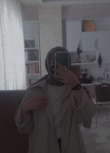 Bej oversize ceket 