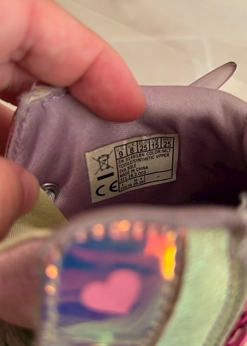 Twinkle toes Kız Çocuk kanatlı Renkli Tie-Dye Sneaker - Görsel 3