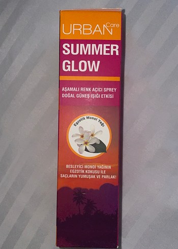 URBAN Care Summer Glow Renk Açıcı Sprey - Görsel 2