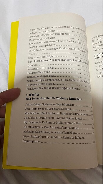  Beden Ritüel kitabı