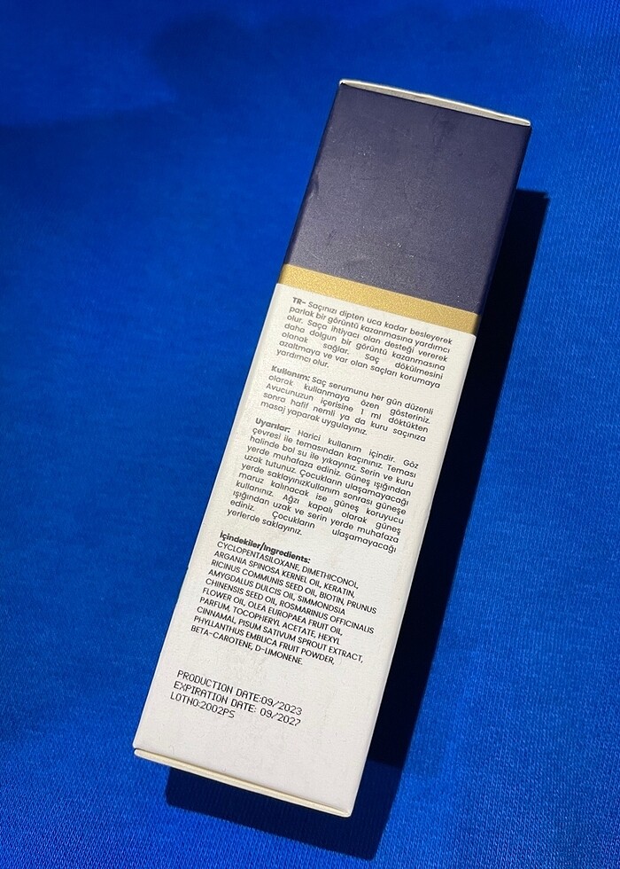 Kokulu saç yağı - Görsel 3