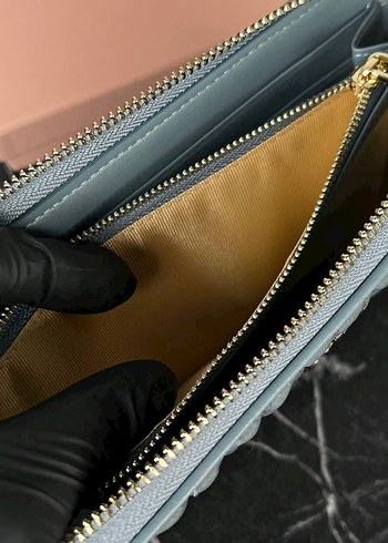 Miu Miu Modern Klasik Deri Cüzdan - Görsel 10