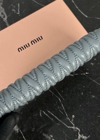 Miu Miu Modern Klasik Deri Cüzdan - Görsel 14