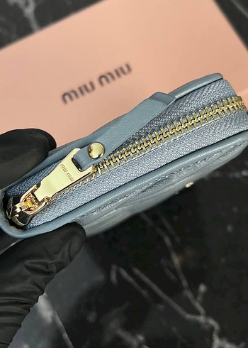 Miu Miu Modern Klasik Deri Cüzdan - Görsel 8