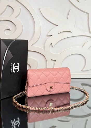 chanel cüzdan askılı çanta - Görsel 7