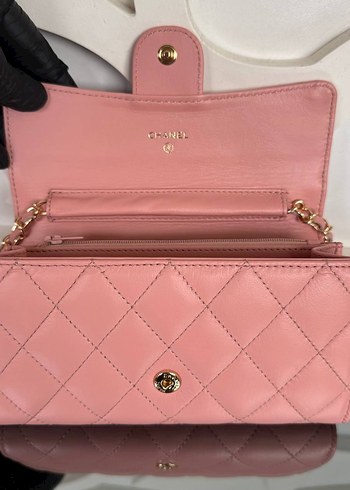 chanel cüzdan askılı çanta - Görsel 8