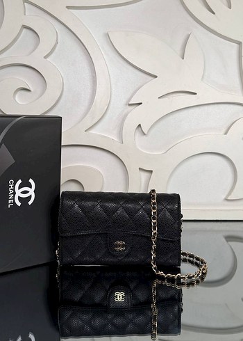 chanel cüzdan askılı çanta - Görsel 4