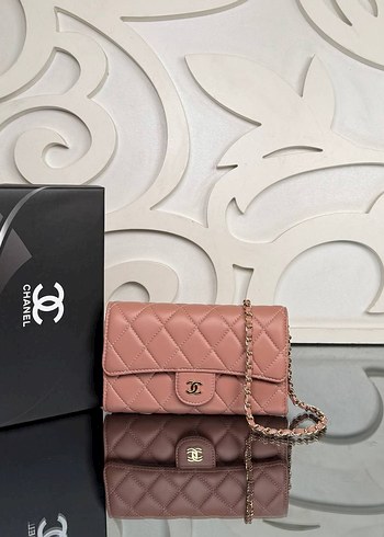 chanel cüzdan askılı çanta - Görsel 12