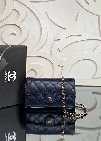 chanel cüzdan askılı çanta - Görsel 20