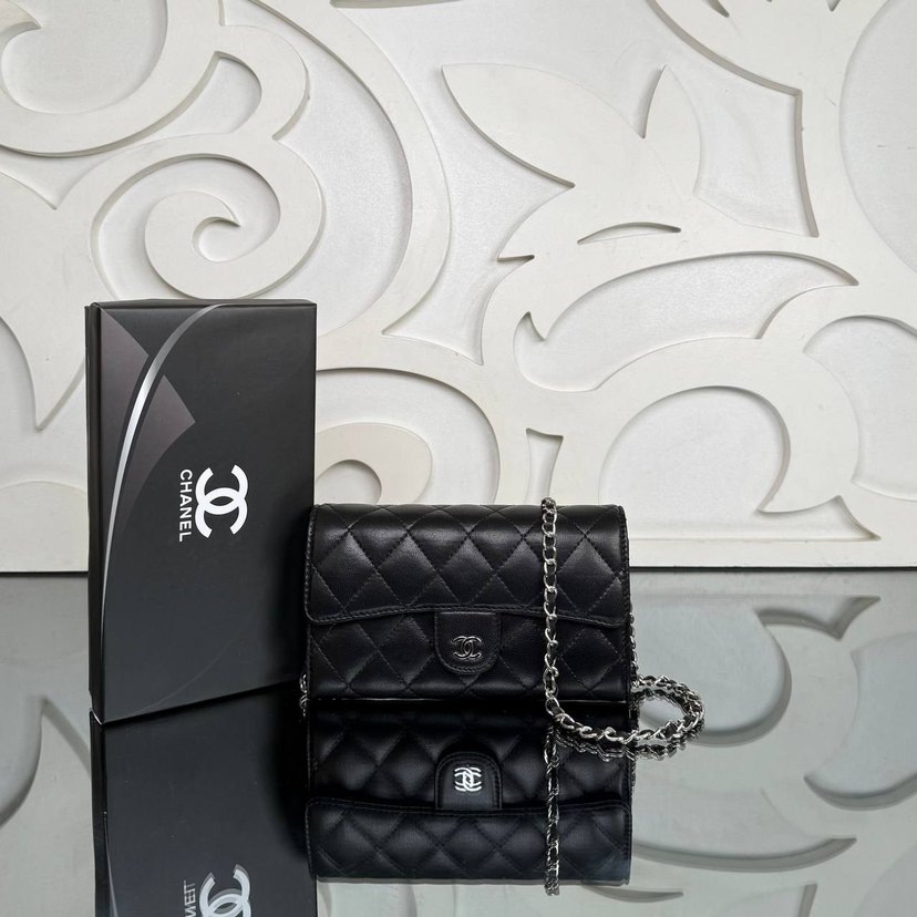 chanel cüzdan askılı çanta - Görsel 5