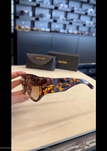 Beden kahverengi Renk Tom Ford Kadın Kahverengi Gözlük