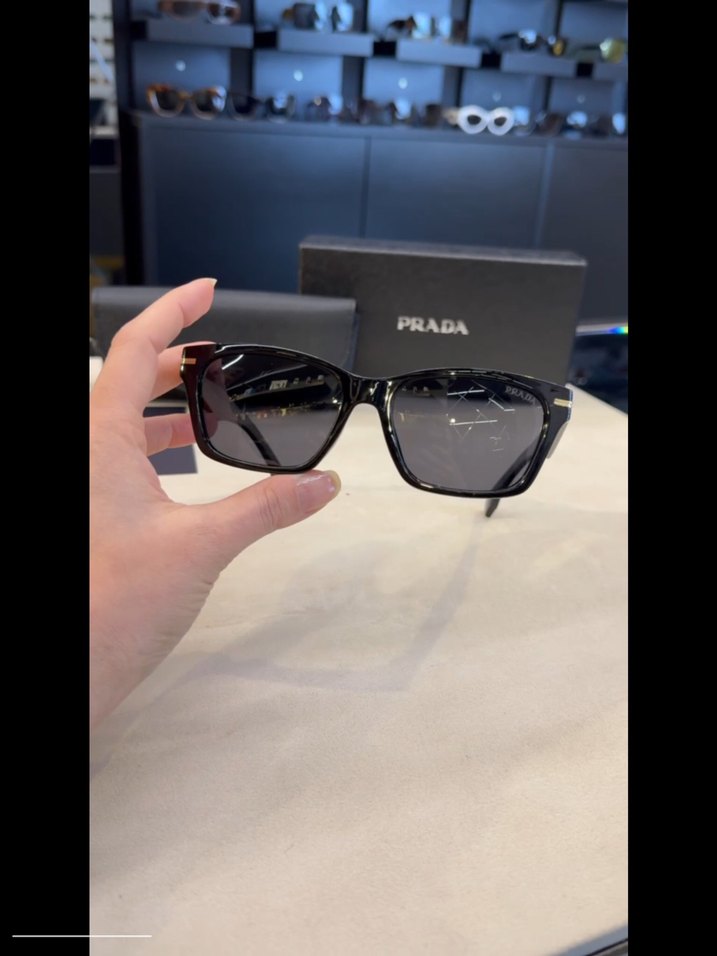 Prada güneş gözlüğü ithal premium sıfır - Görsel 3