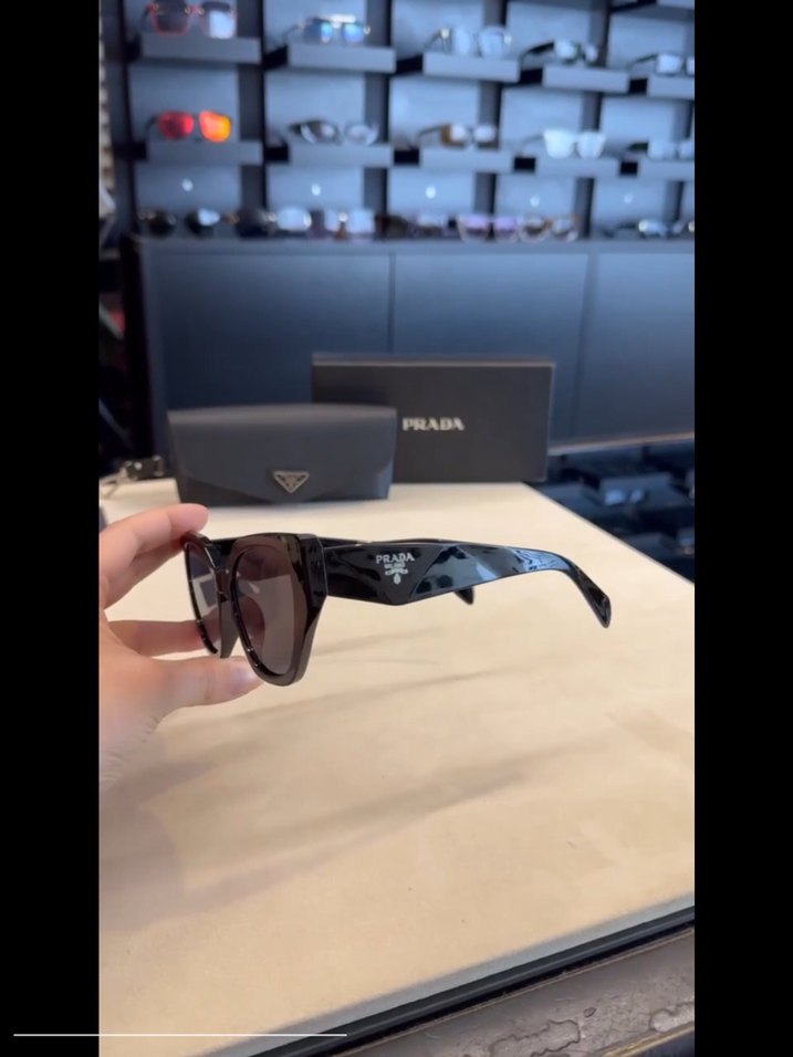 Prada güneş gözlüğü ithal premium sıfır - Görsel 3