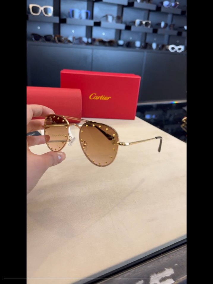 Cartier güneş gözlüğü - Görsel 5