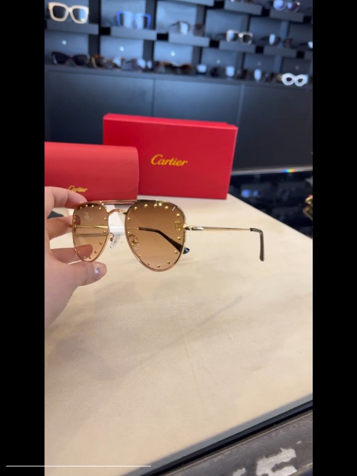 Cartier güneş gözlüğü - Görsel 3