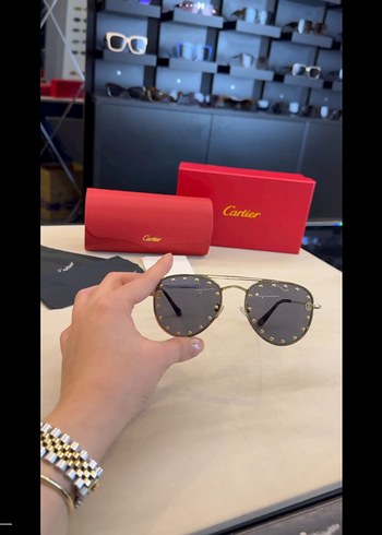 Cartier güneş gözlüğü - Görsel 4