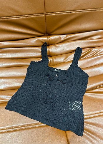 Chanel siyah Kadın Atlet top bluz ithal