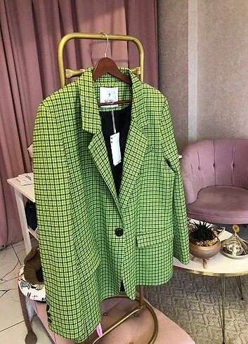 xl Beden yeşil blazer ceket