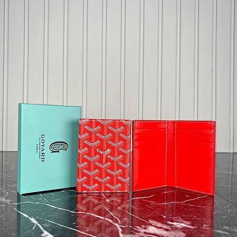 Goyard kartlık cüzdan hakiki deri